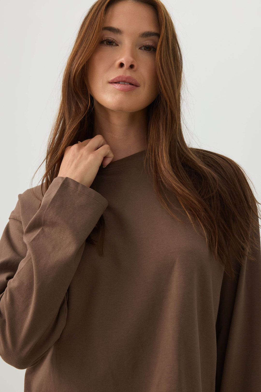 Basicore™ Boxy Long Sleeve T-Shirt