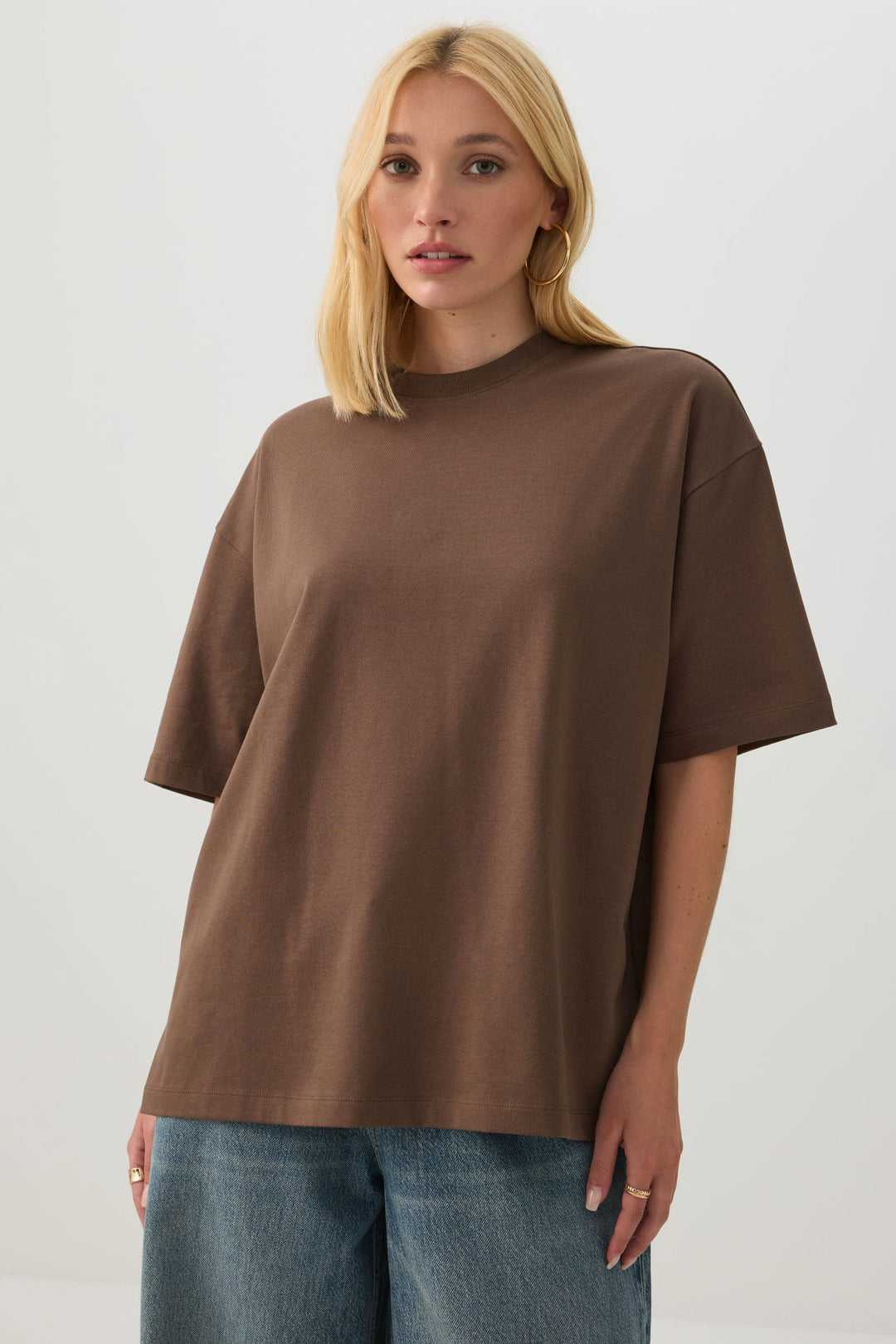 Basic Relaxed Jersey T-Shirt