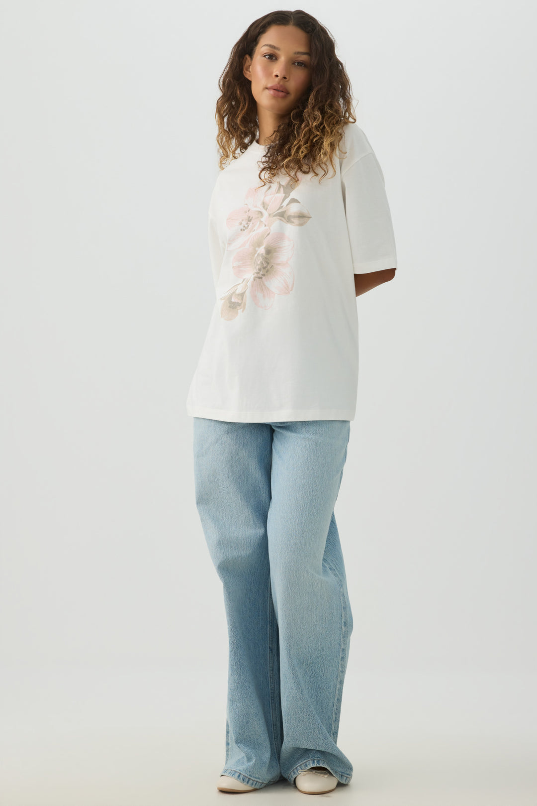 T-shirt graphique ample