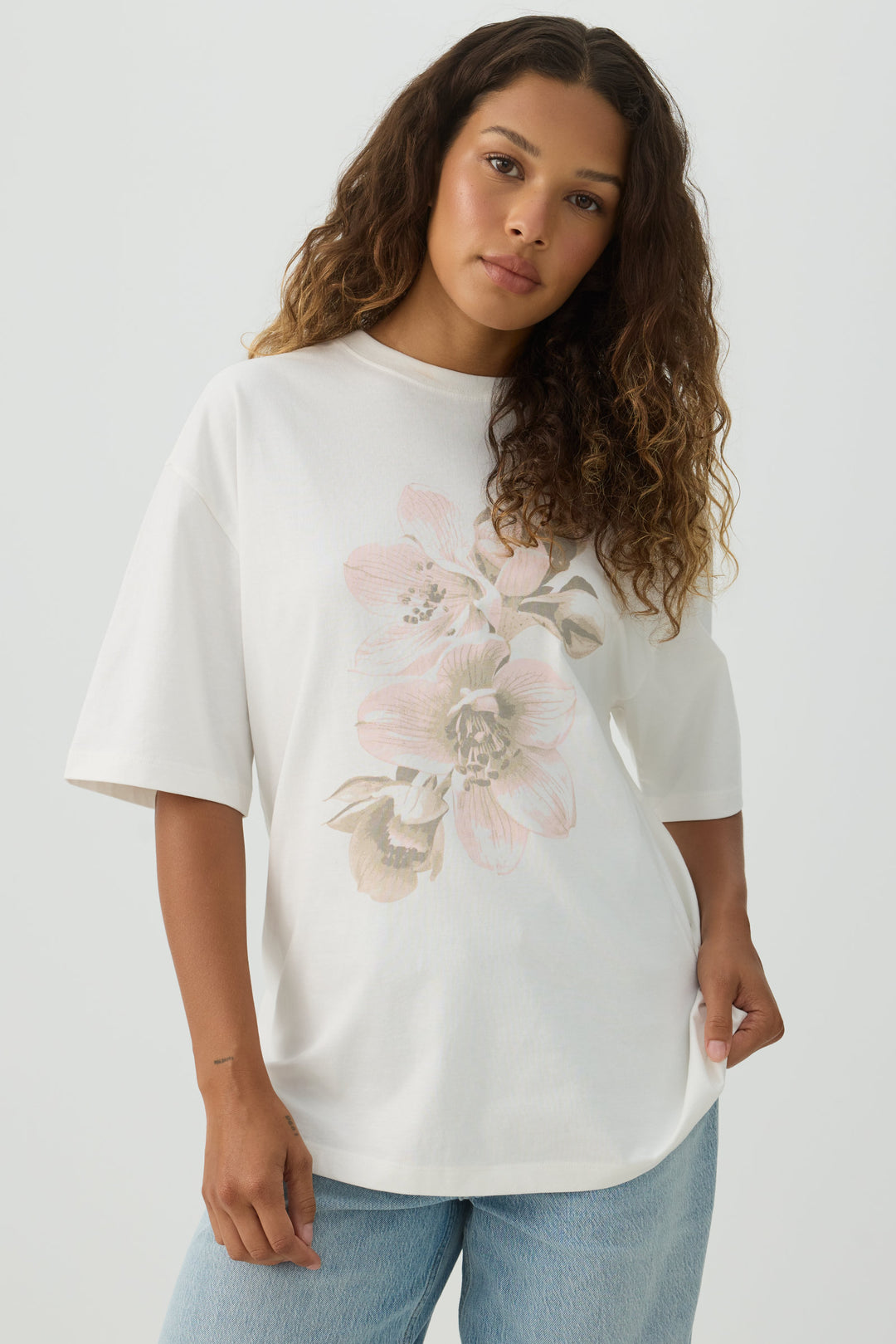 T-shirt graphique ample