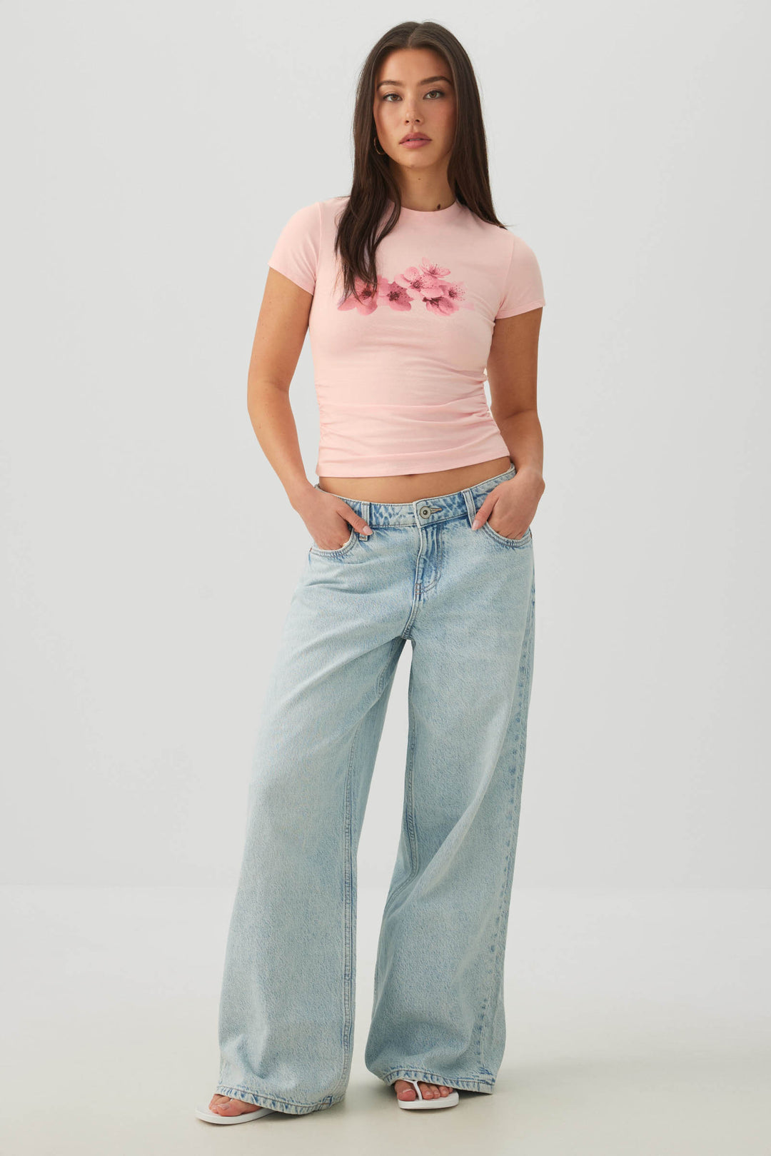 Hot Mess Ruched T-Shirt