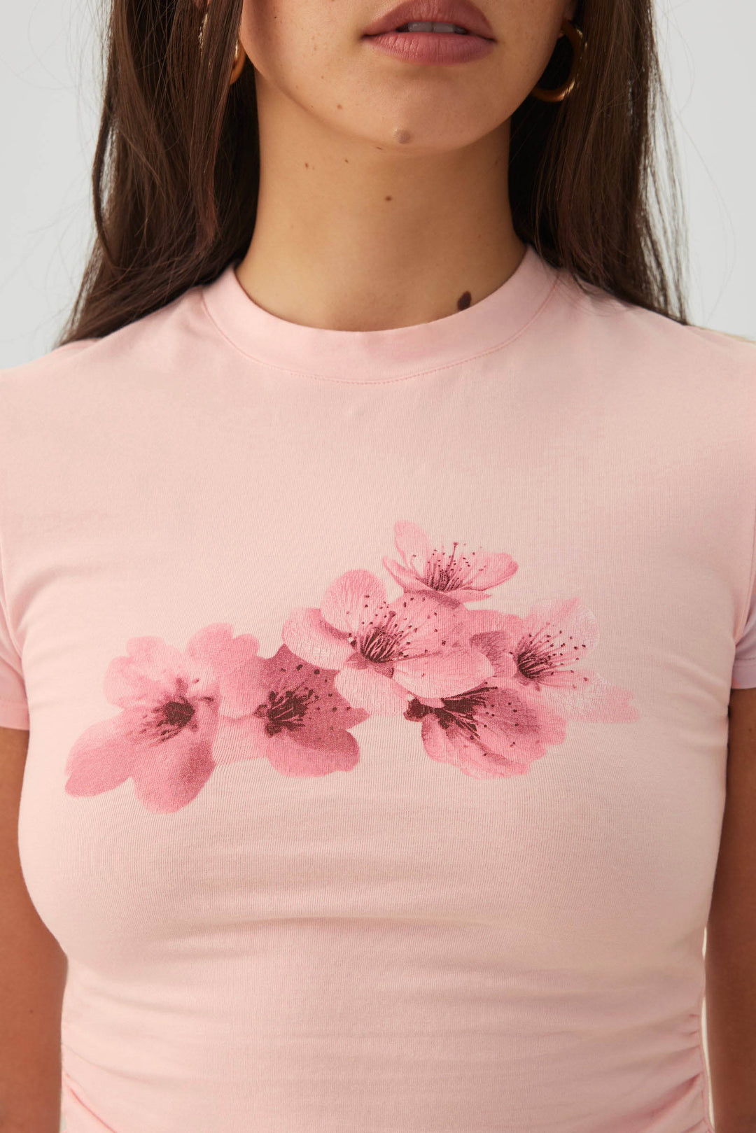Hot Mess Ruched T-Shirt