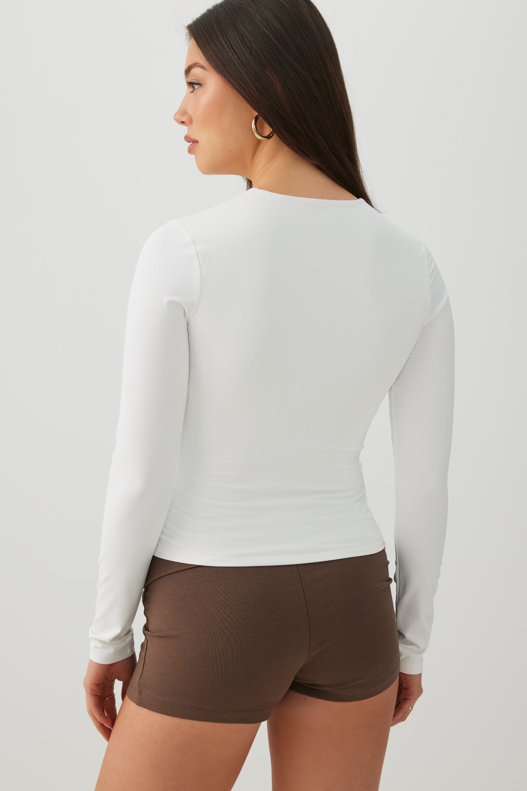 PURAFORM™ Crew Neck Crop T-Shirt