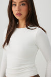 PURAFORM™ Crew Neck Crop T-Shirt
