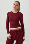 PURAFORM™ Crew Neck Crop T-Shirt