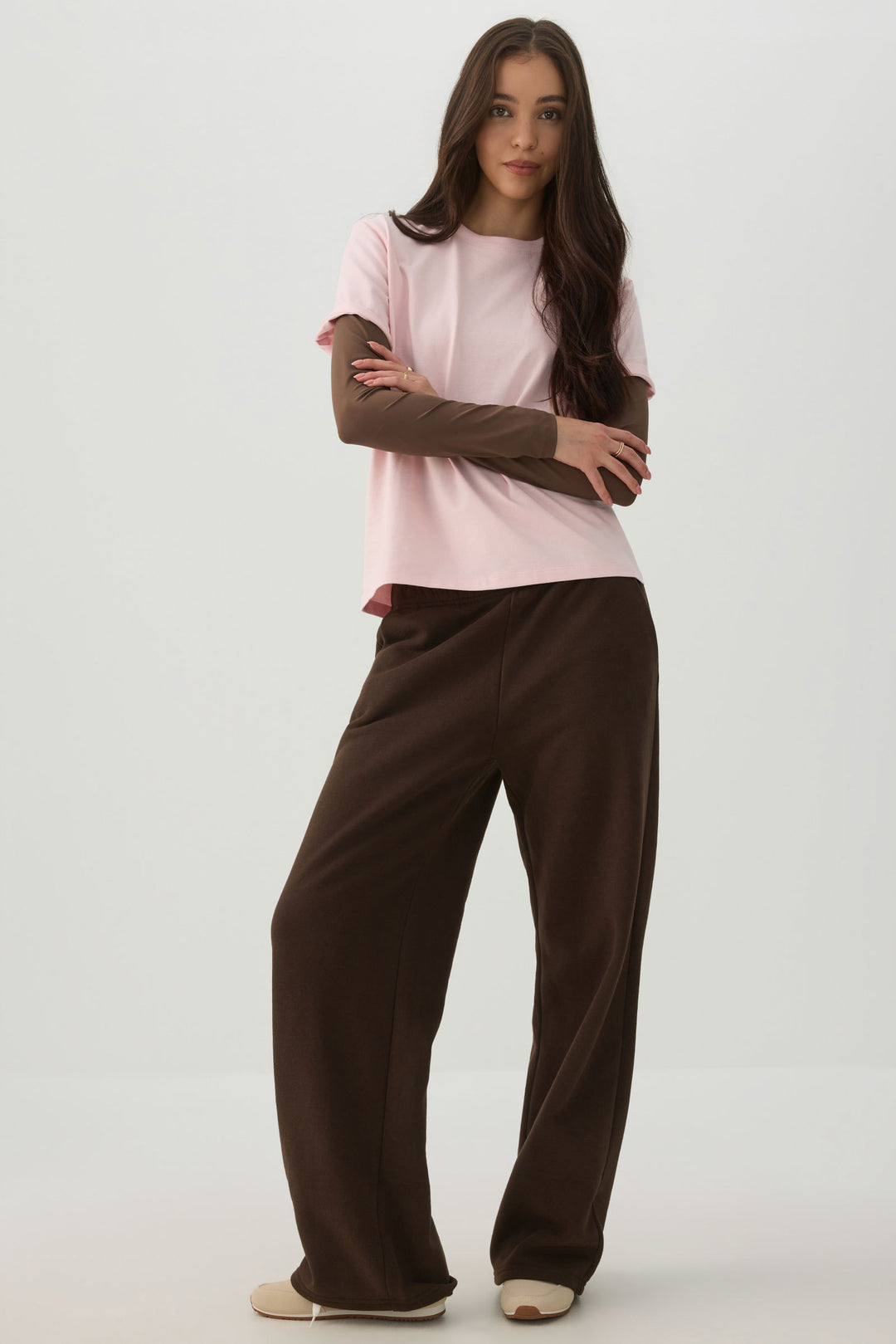 PURAFORM™ Crew Neck Crop T-Shirt