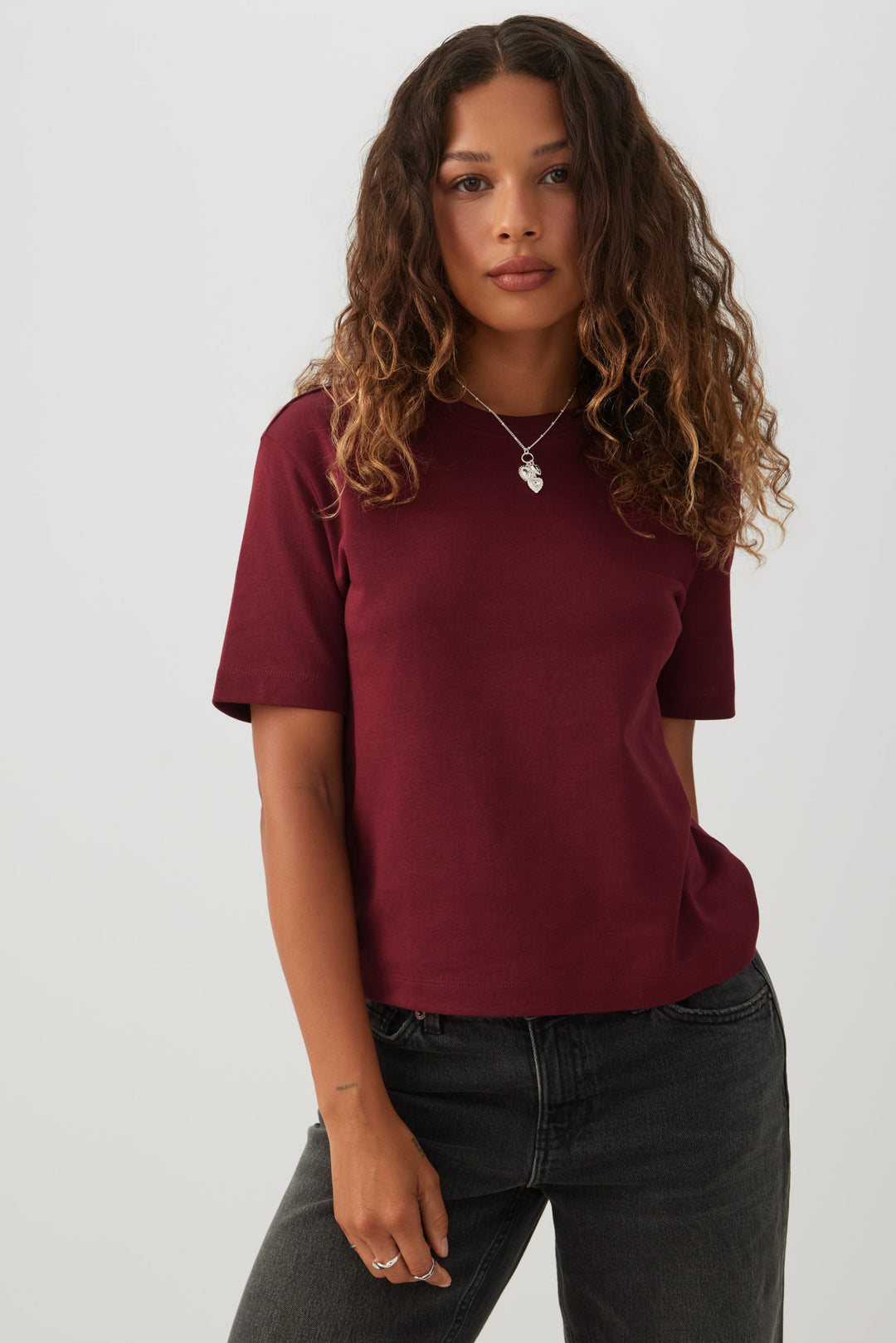 Interlock Crew Neck T-Shirt