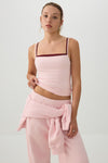 Camisole col droit double épaisseur Smoothcore™