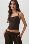 Camisole col droit double épaisseur Smoothcore™