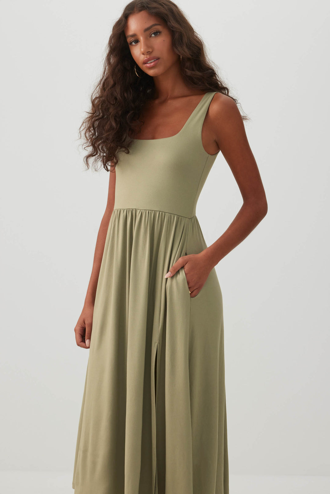 ardene green dress Viral Knit Dress