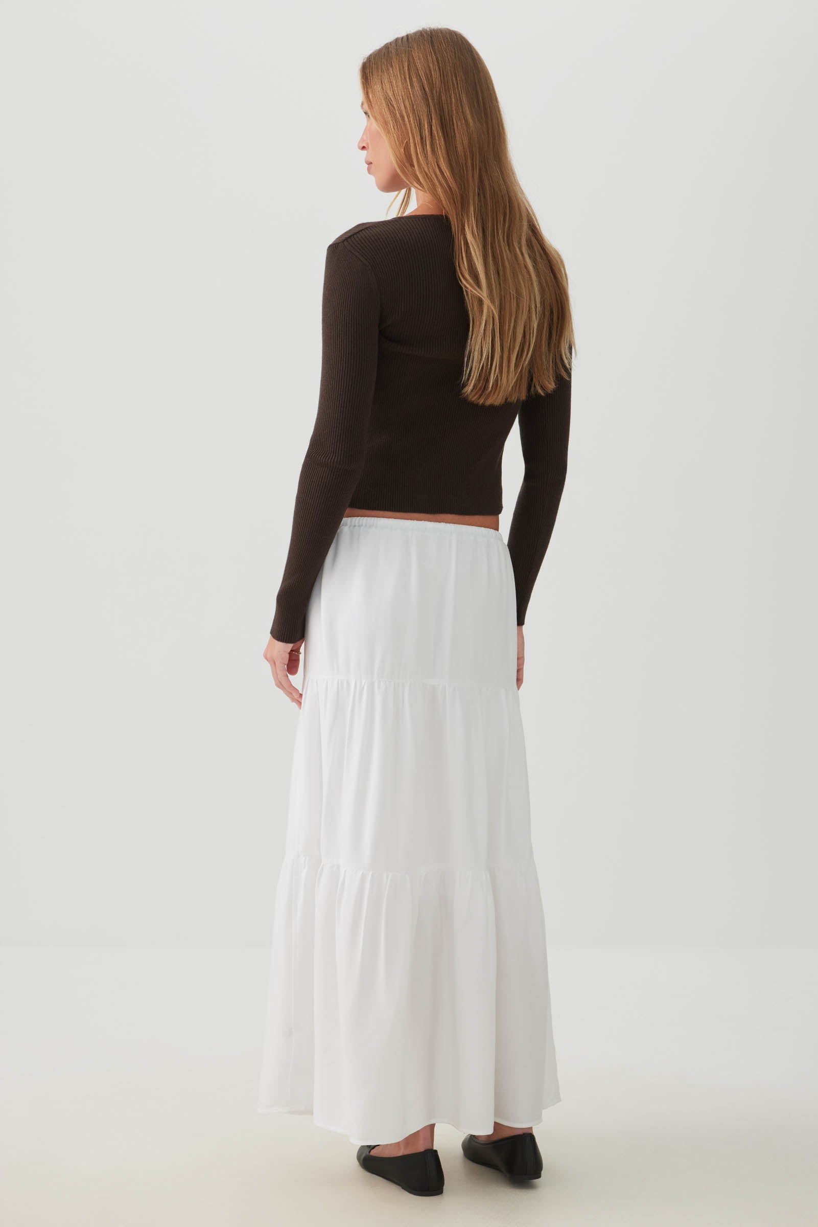 Tiered Maxi Skirt | Ardene