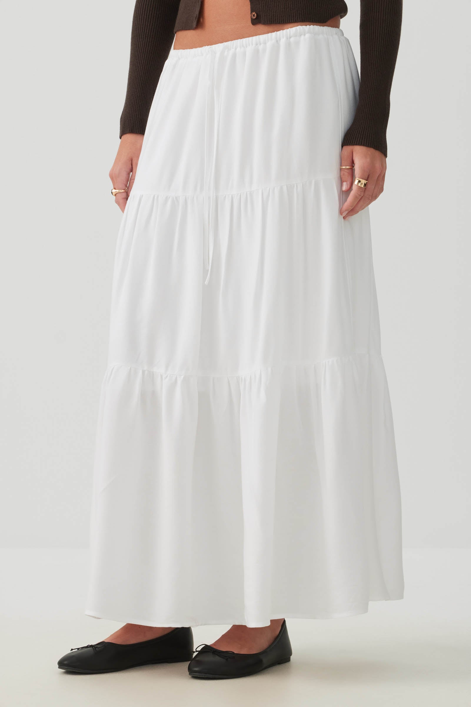 Tiered Maxi Skirt | Ardene