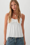 Camisole style nuisette à dentelle