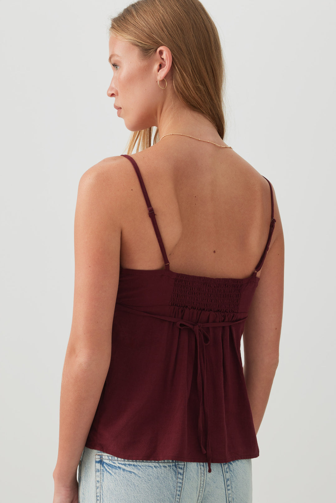 Camisole style nuisette à dentelle