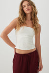 Lace Tube Top