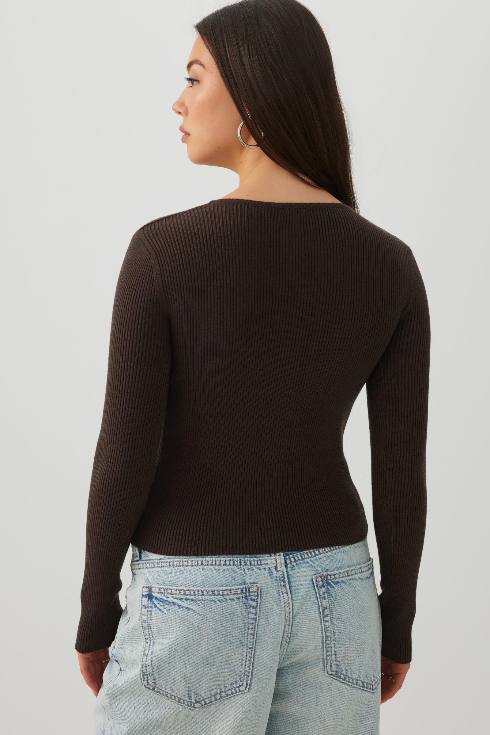 Slim Fit Button Front Cardigan | Ardene