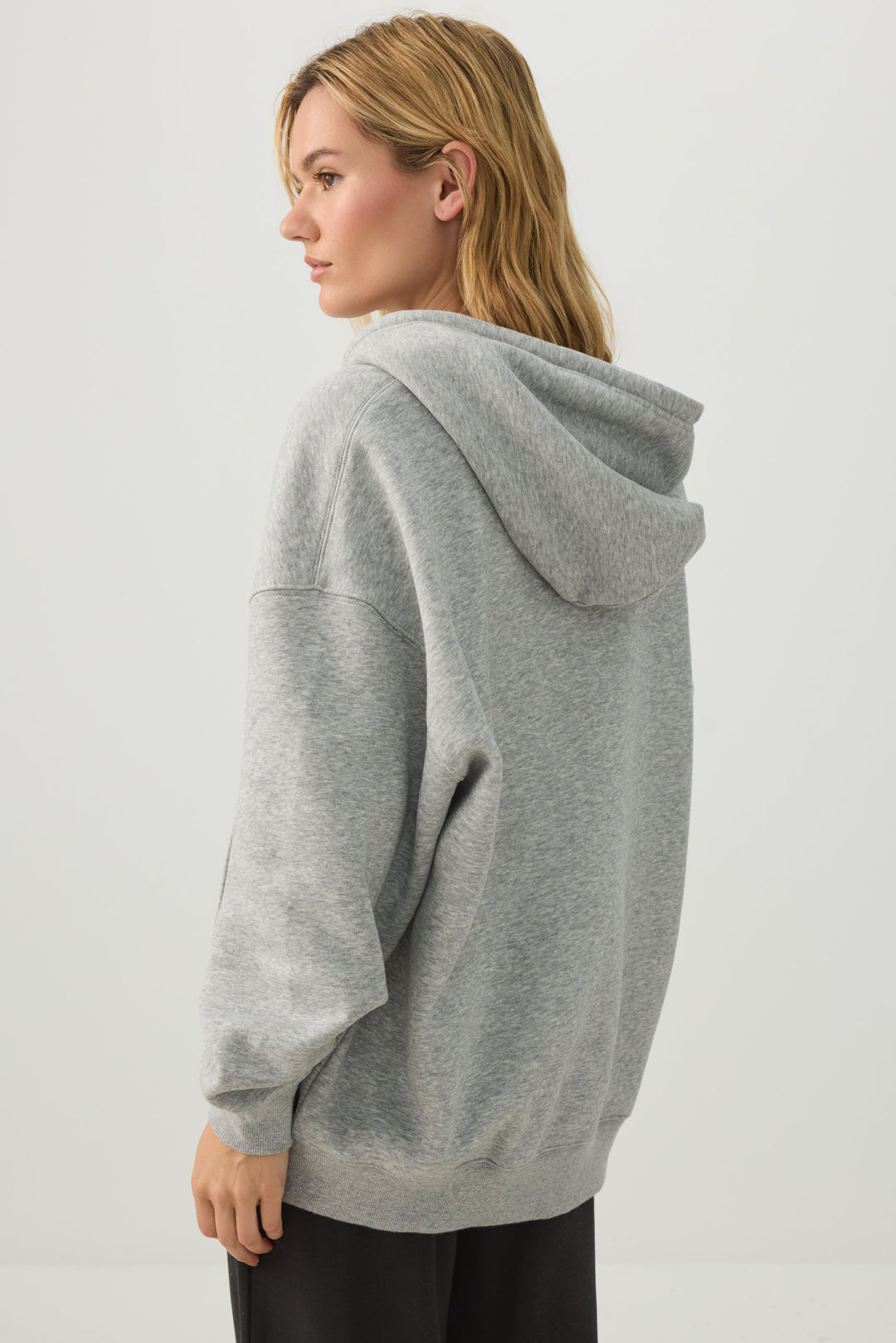 Veste à capuchon ample en Molleton MADESOFT™
