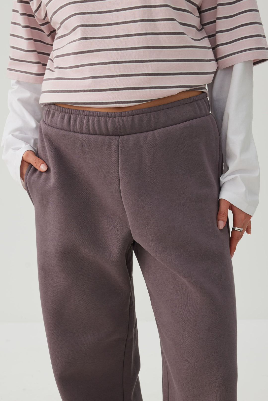 Pantalon jambe large Molleton MADESOFT™ 
