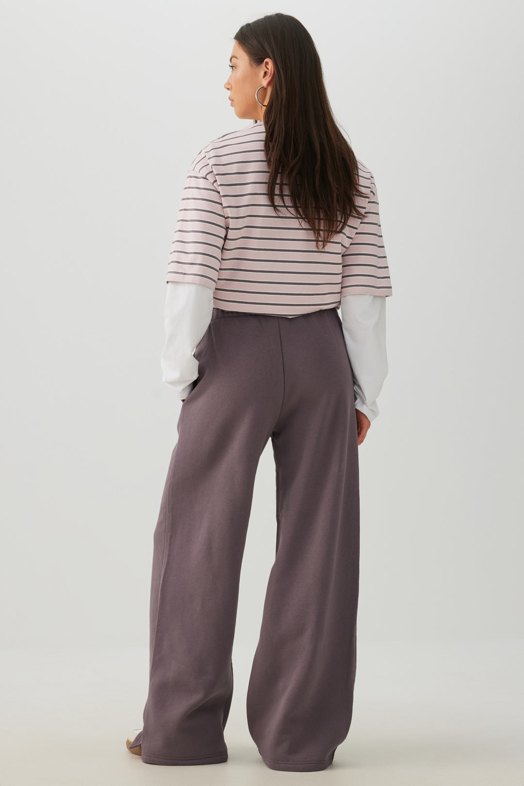 Pantalon jambe large Molleton MADESOFT™ 