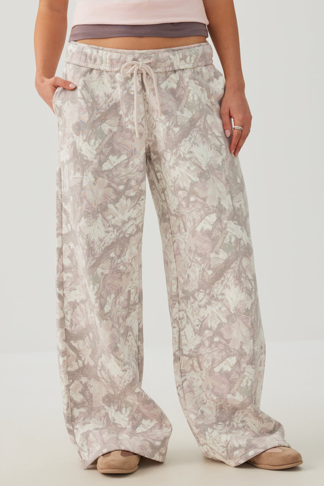 Pantalon jambe large Molleton MADESOFT™ 