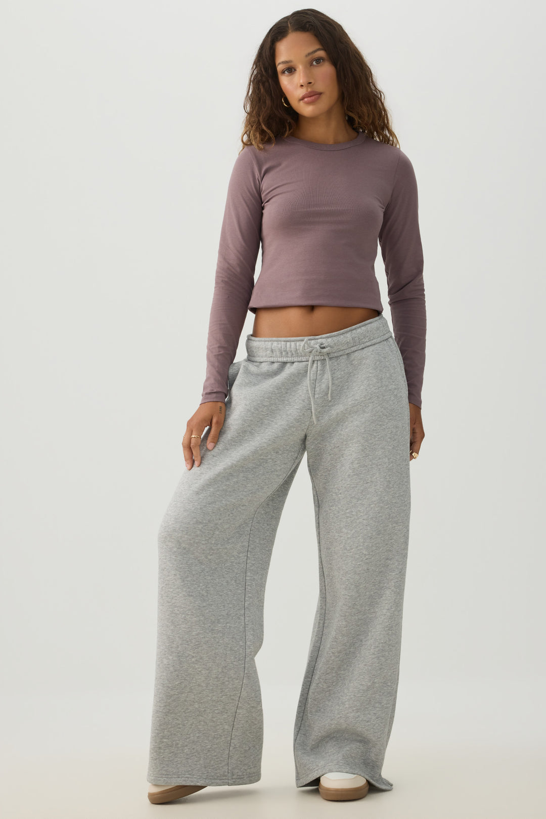 Pantalon jambe large Molleton MADESOFT™ 