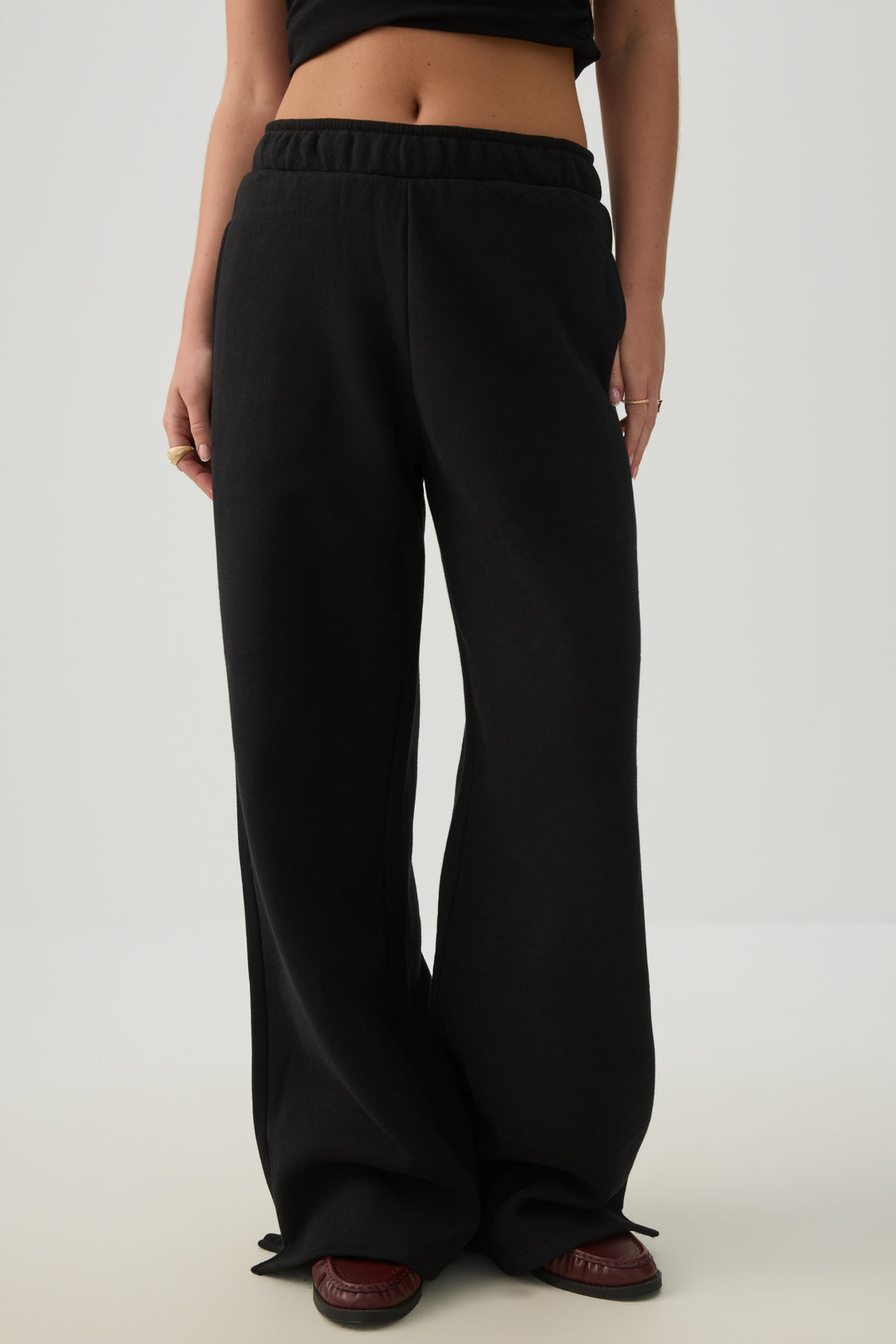 Pantalon jambe large Molleton MADESOFT™ 