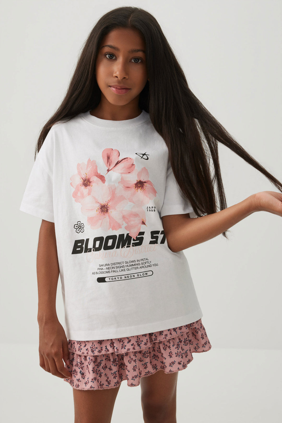 T-Shirt ample graphique