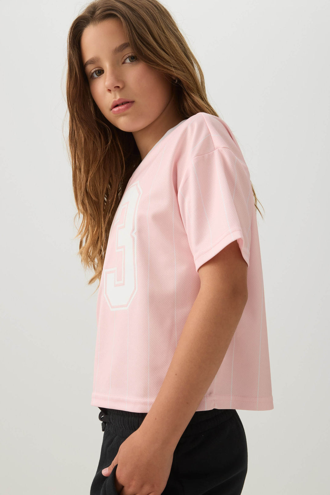 Boxy Sports Jersey Top