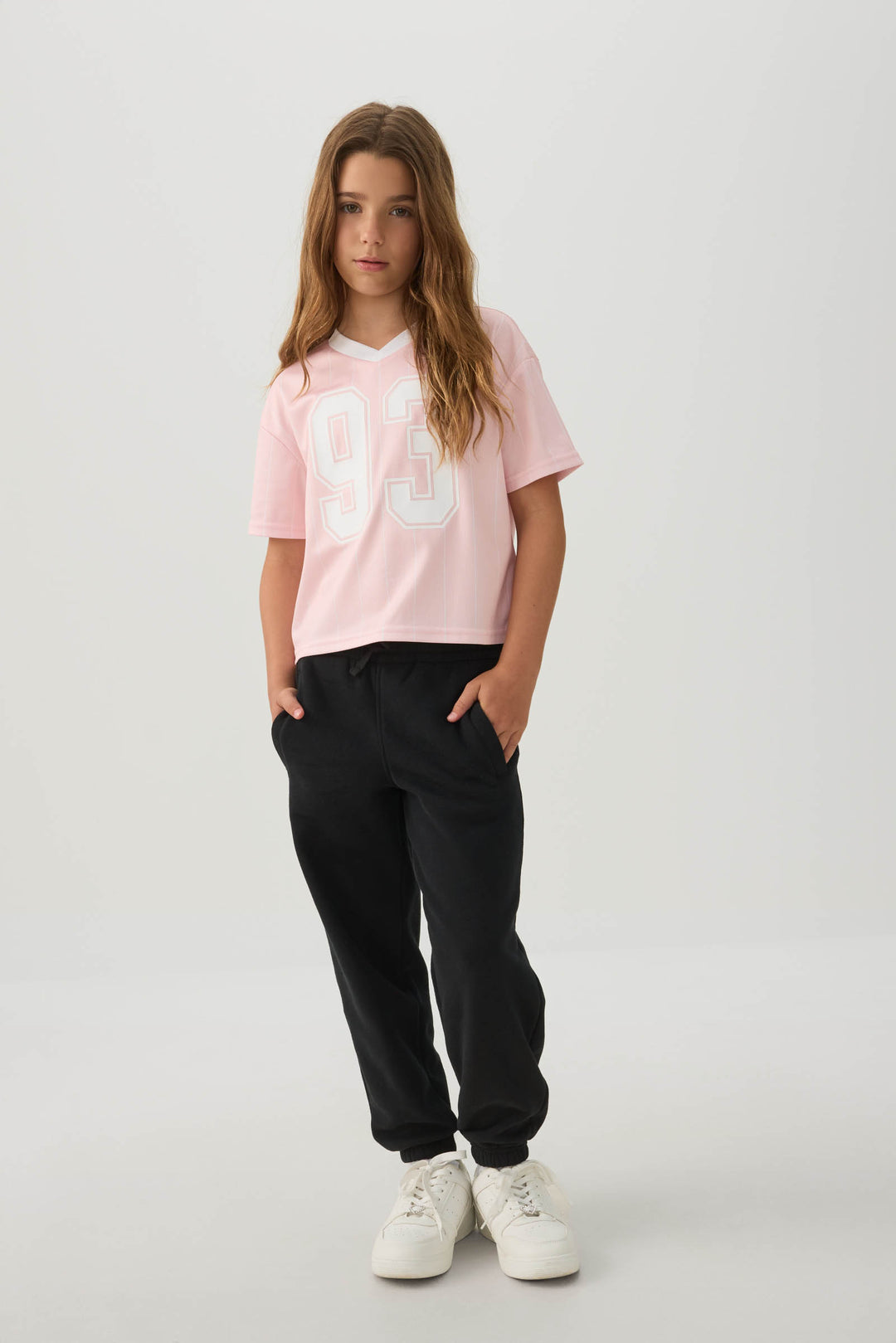 Boxy Sports Jersey Top