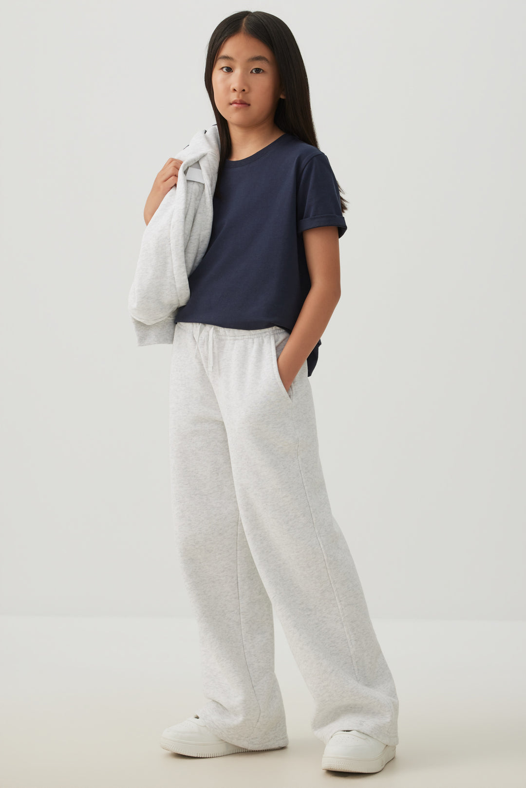 MADESOFT™ Fleece Wide Leg Sweatpants