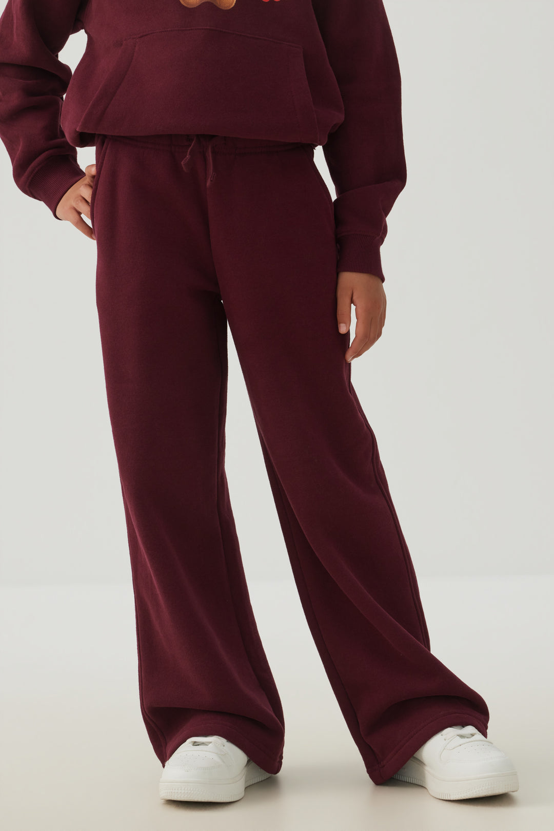 MADESOFT™ Fleece Wide Leg Sweatpants