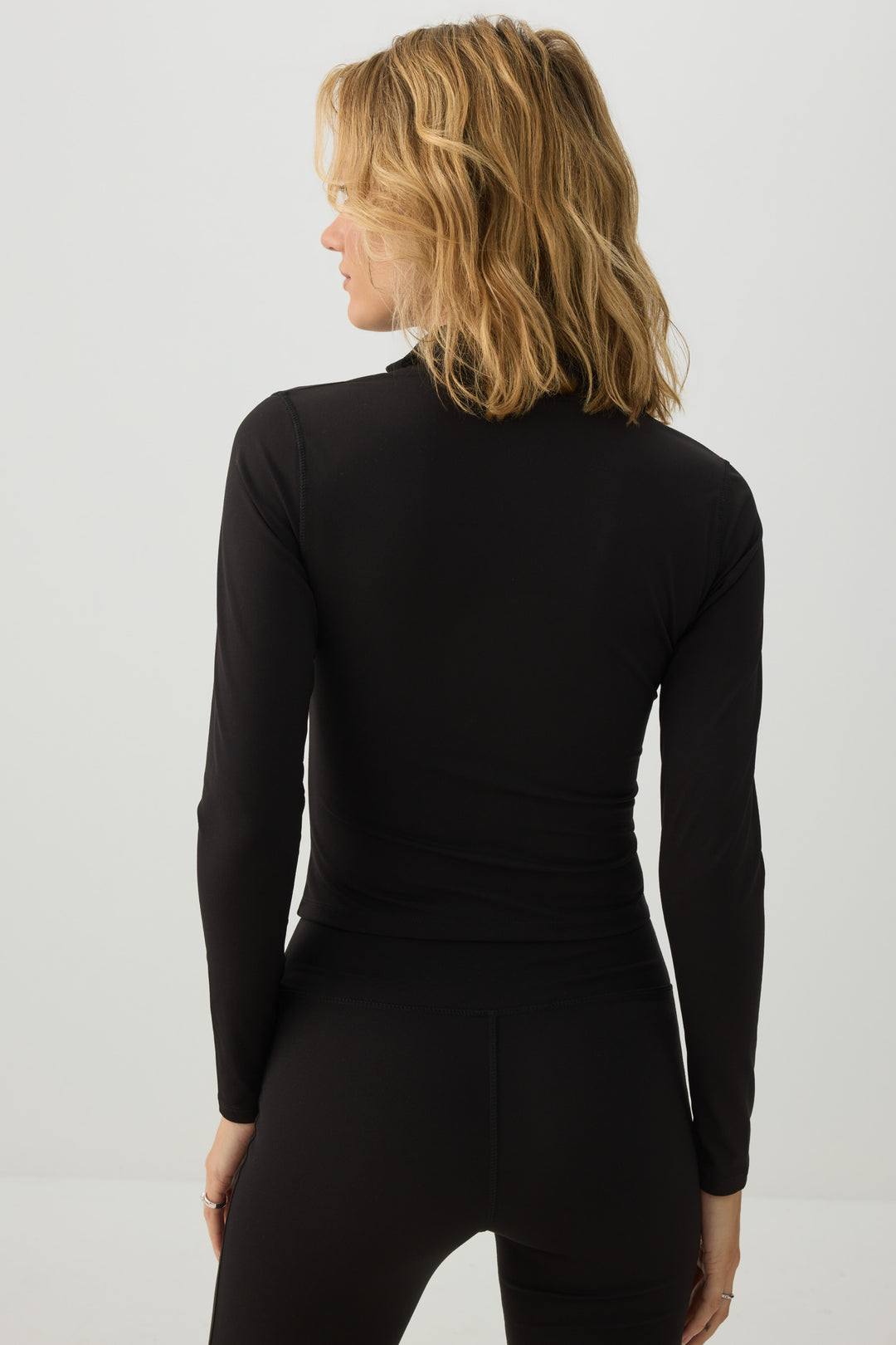 Jersey Zip Up Top