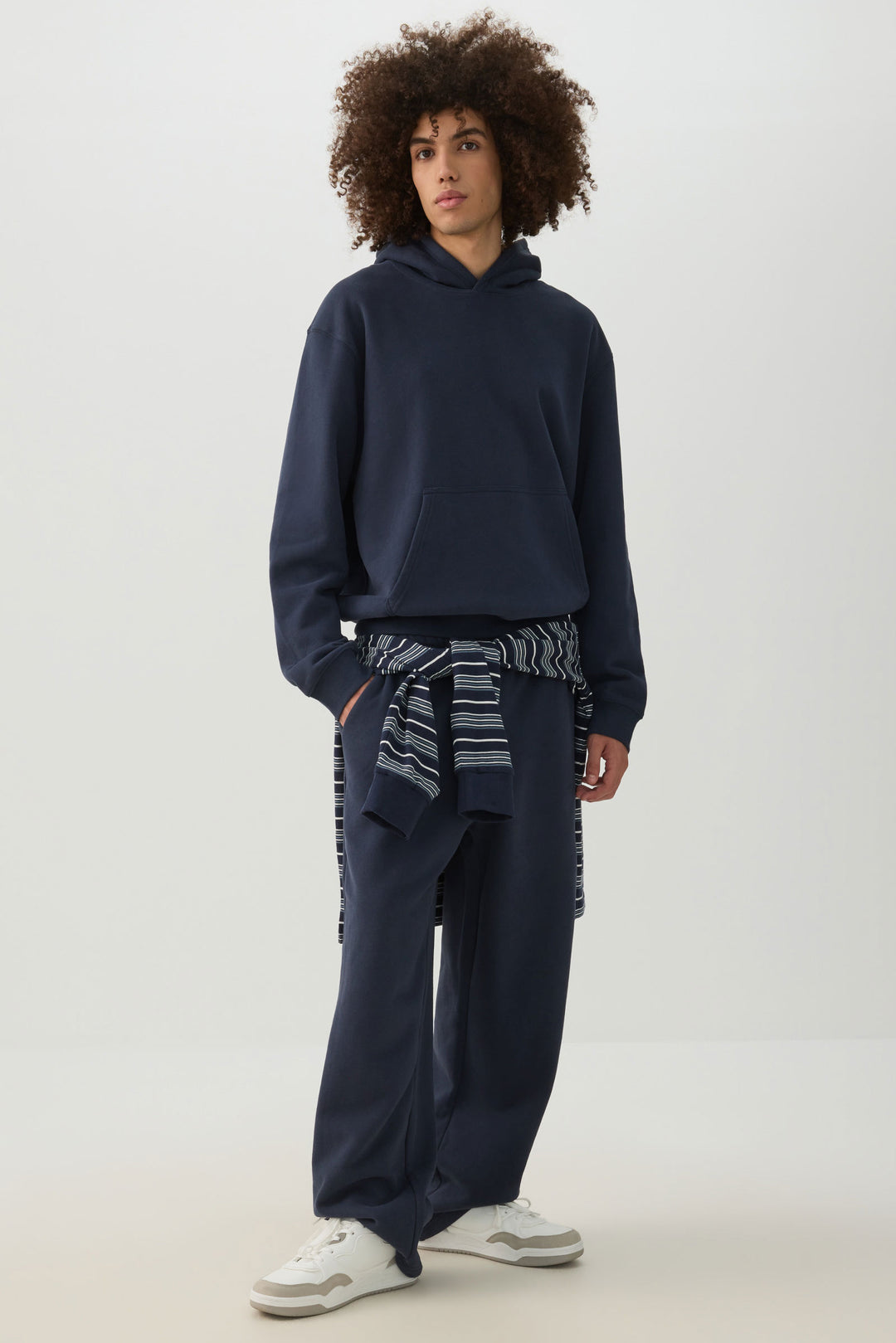 Pantalon jambe droite en Molleton MADESOFT™