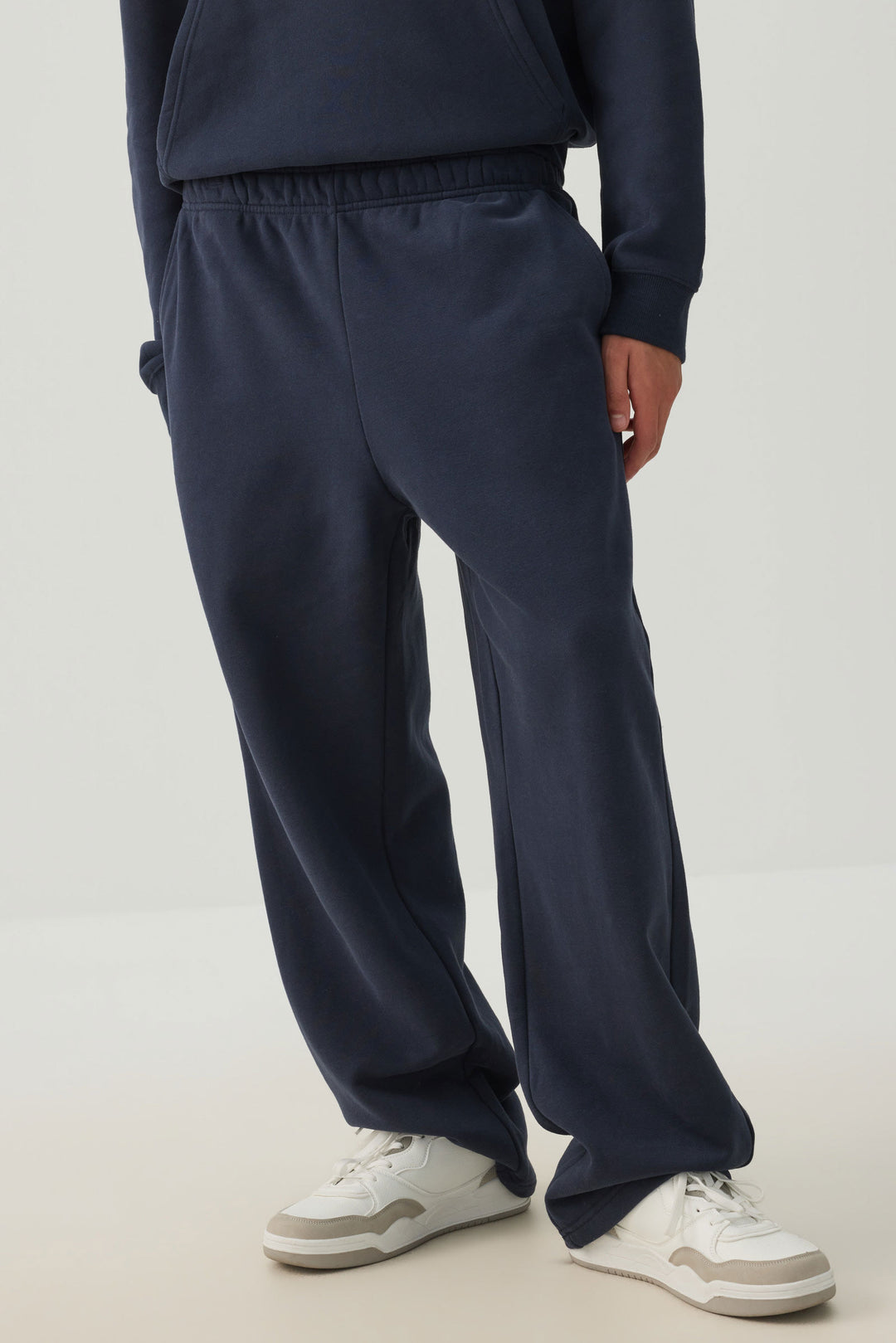Pantalon jambe droite en Molleton MADESOFT™