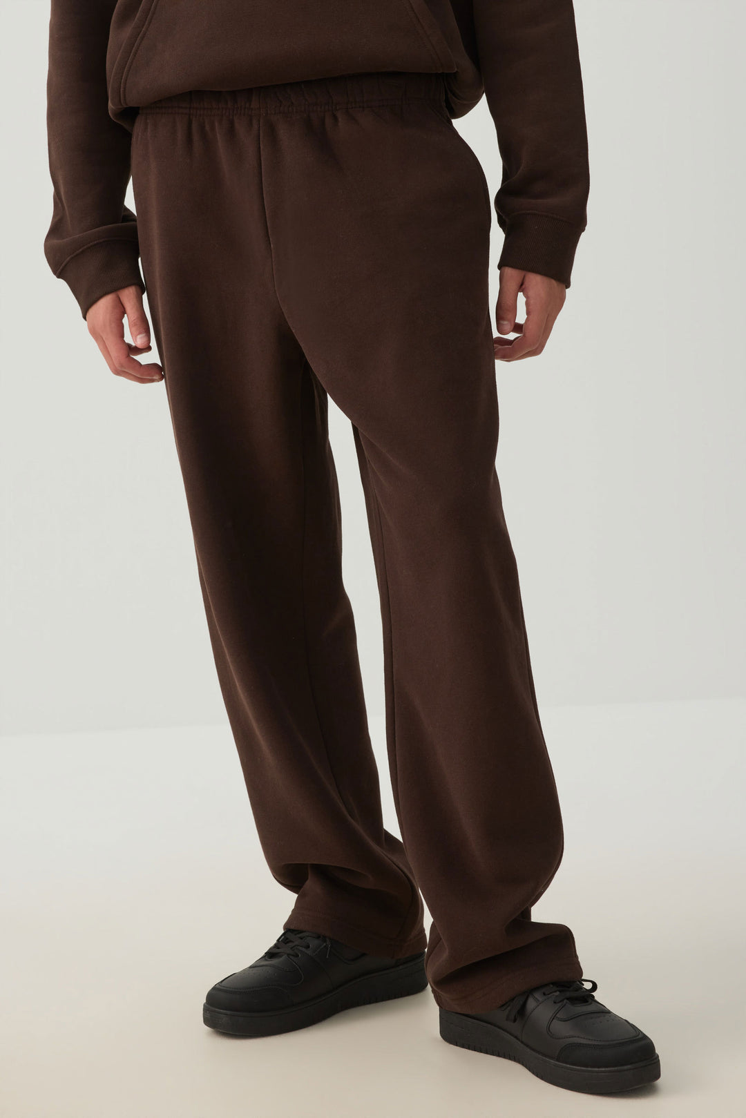 Pantalon jambe droite en Molleton MADESOFT™