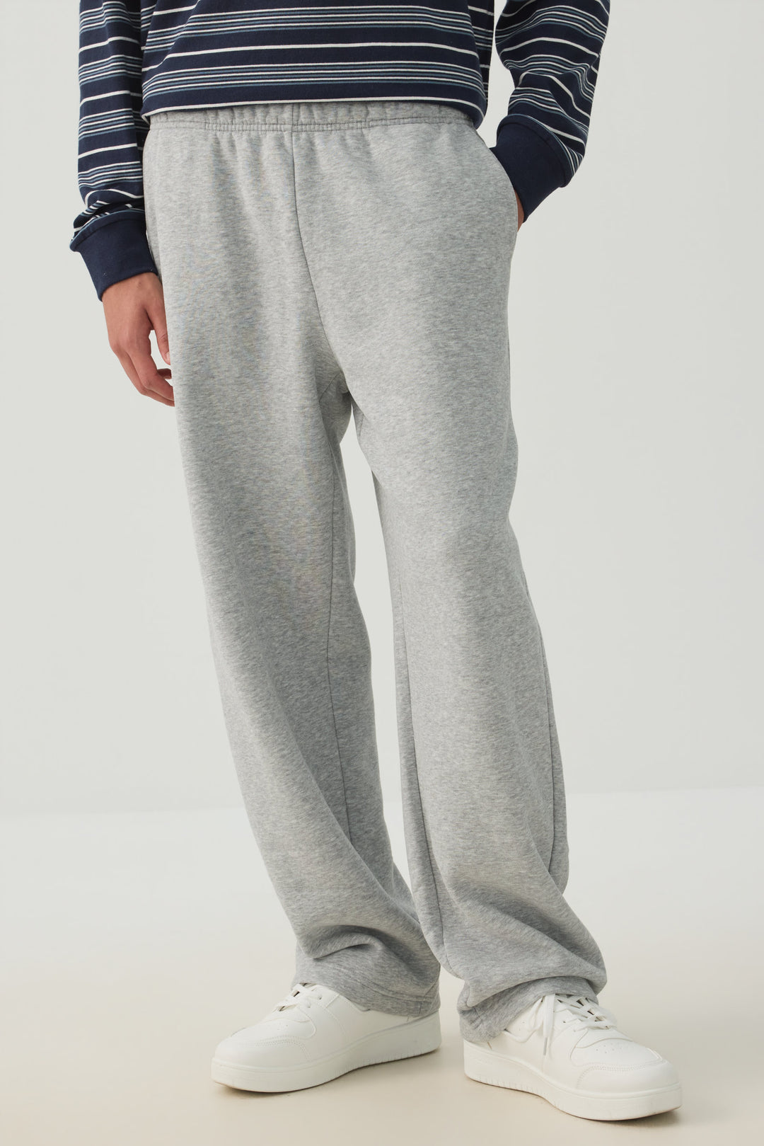 Pantalon jambe droite en Molleton MADESOFT™