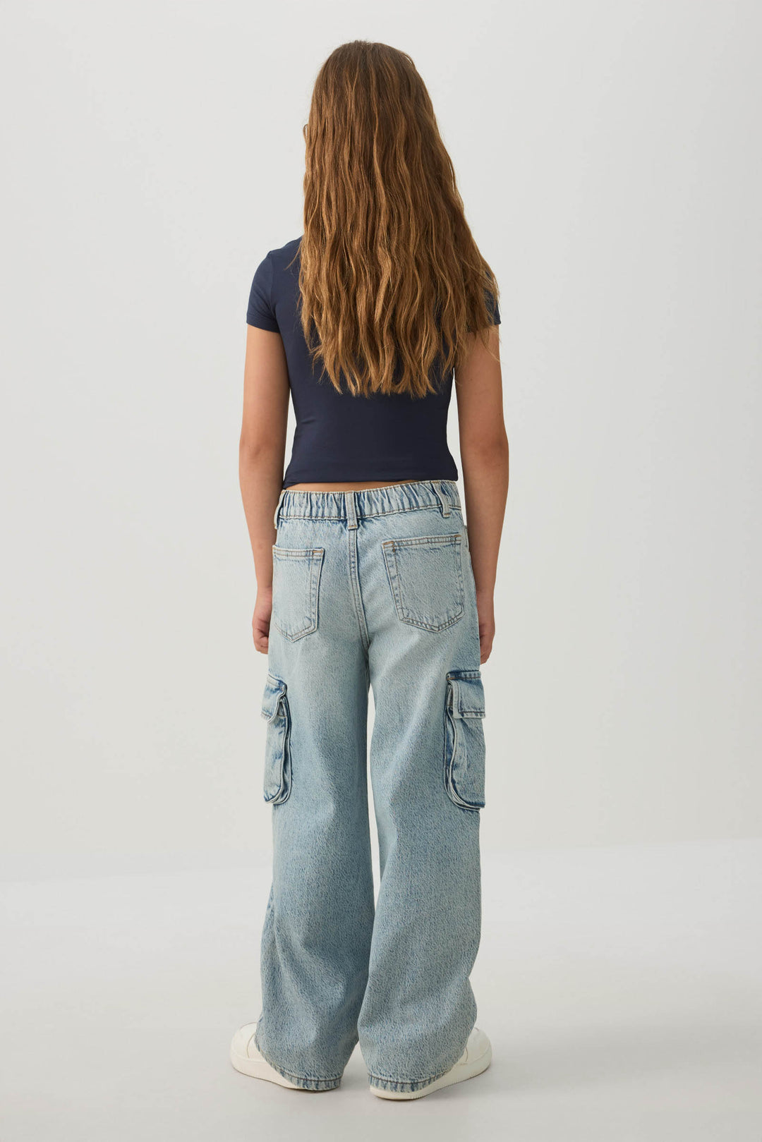 Cargo Wide Leg Jeans
