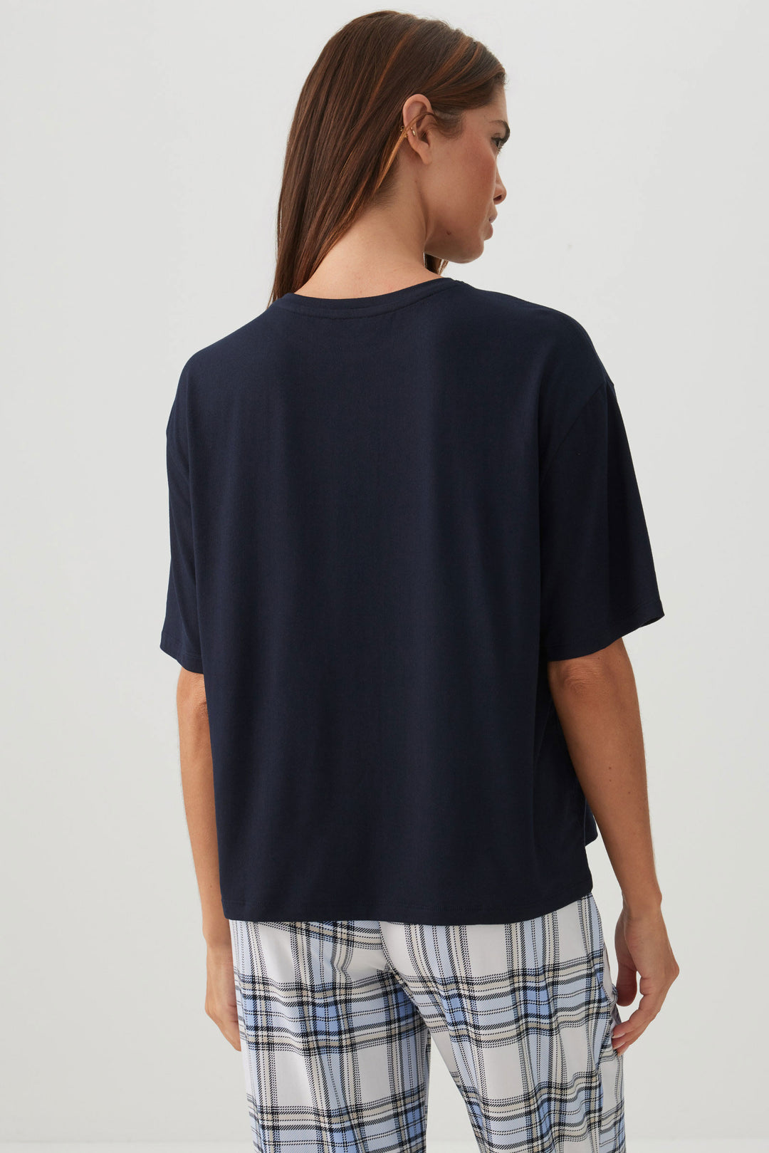 Haut de pyjama à imprimé graphique