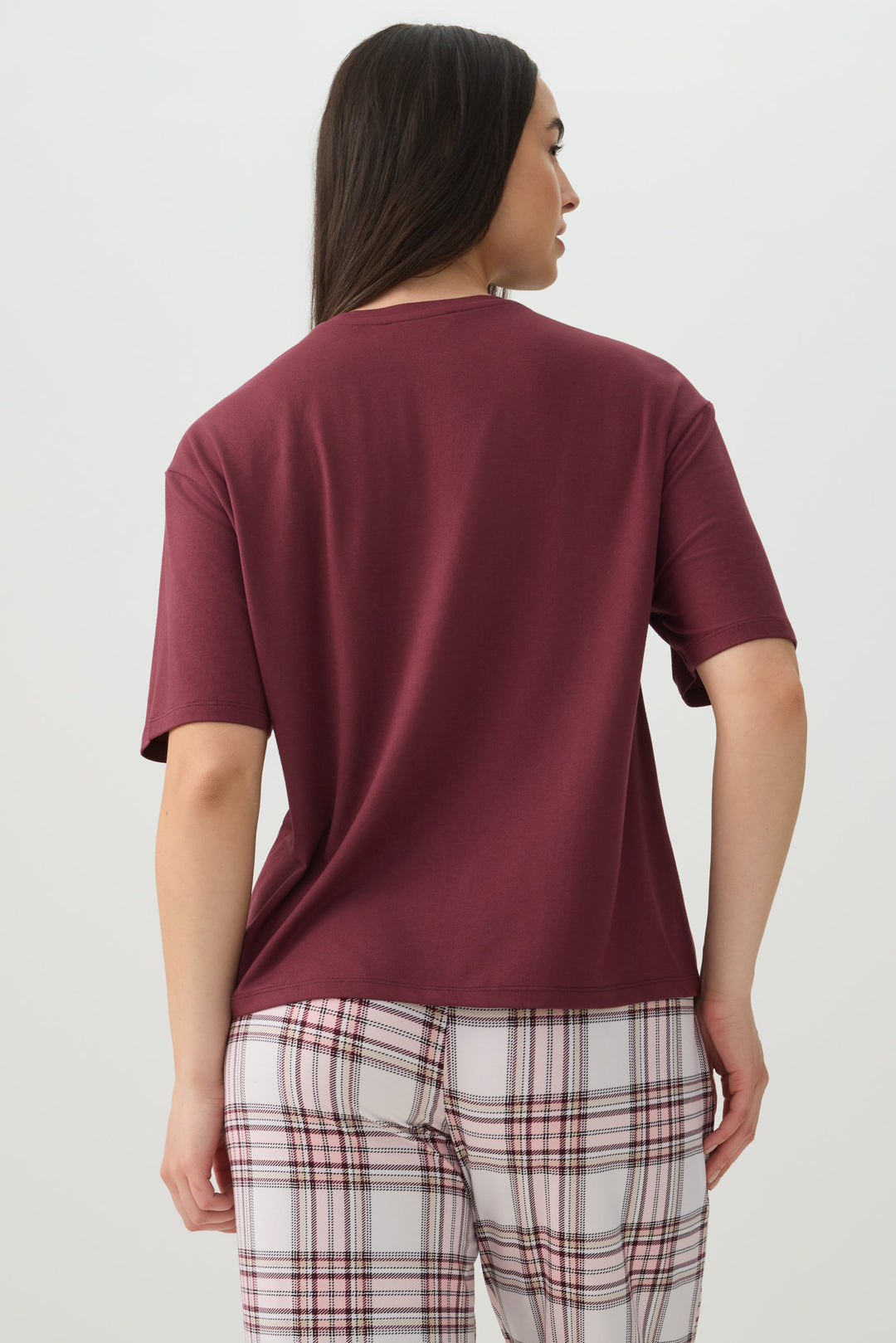 Haut de pyjama à imprimé graphique