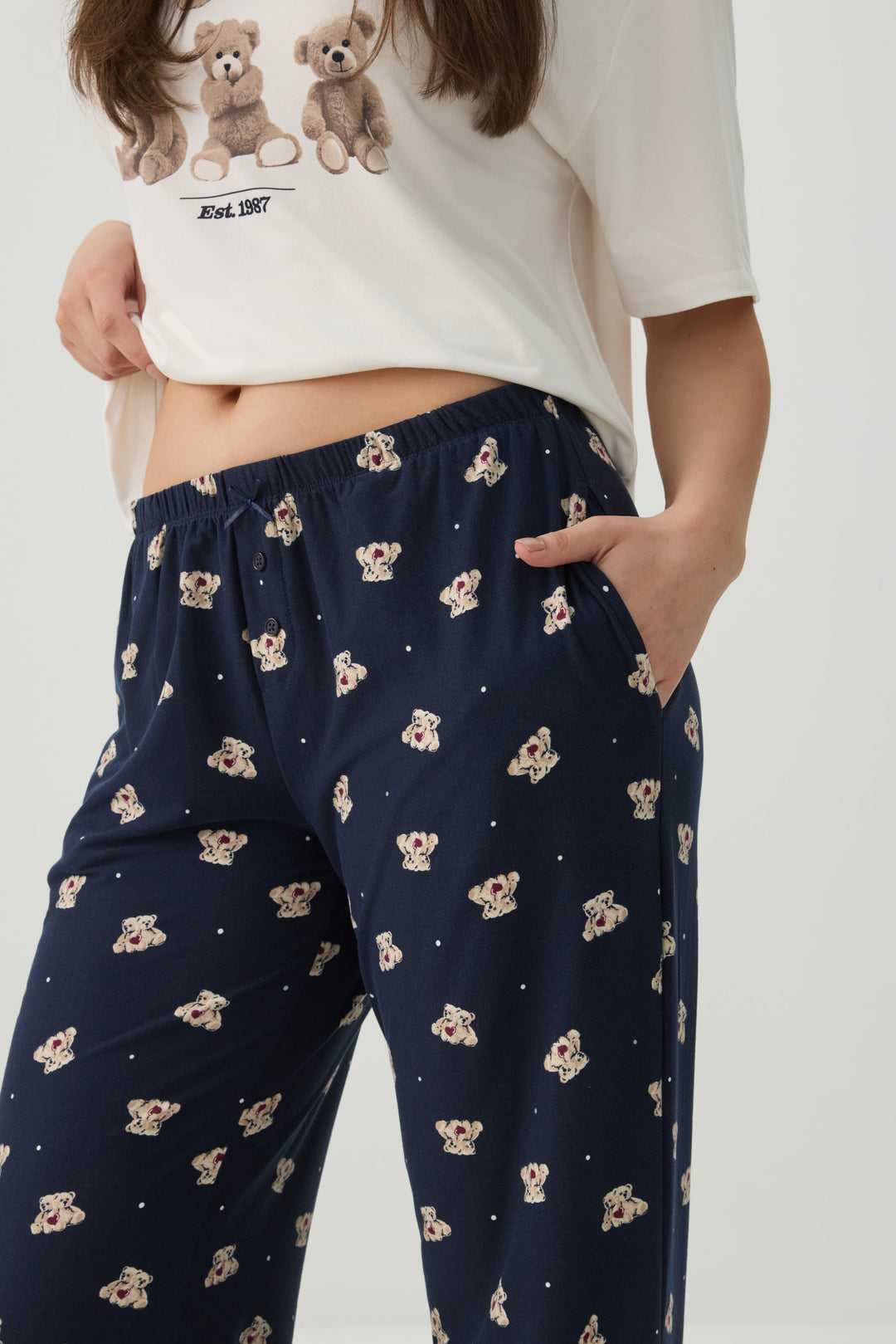 Plaid Super Soft Straight Leg PJ Pants