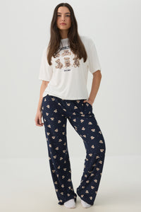 Plaid Super Soft Straight Leg PJ Pants