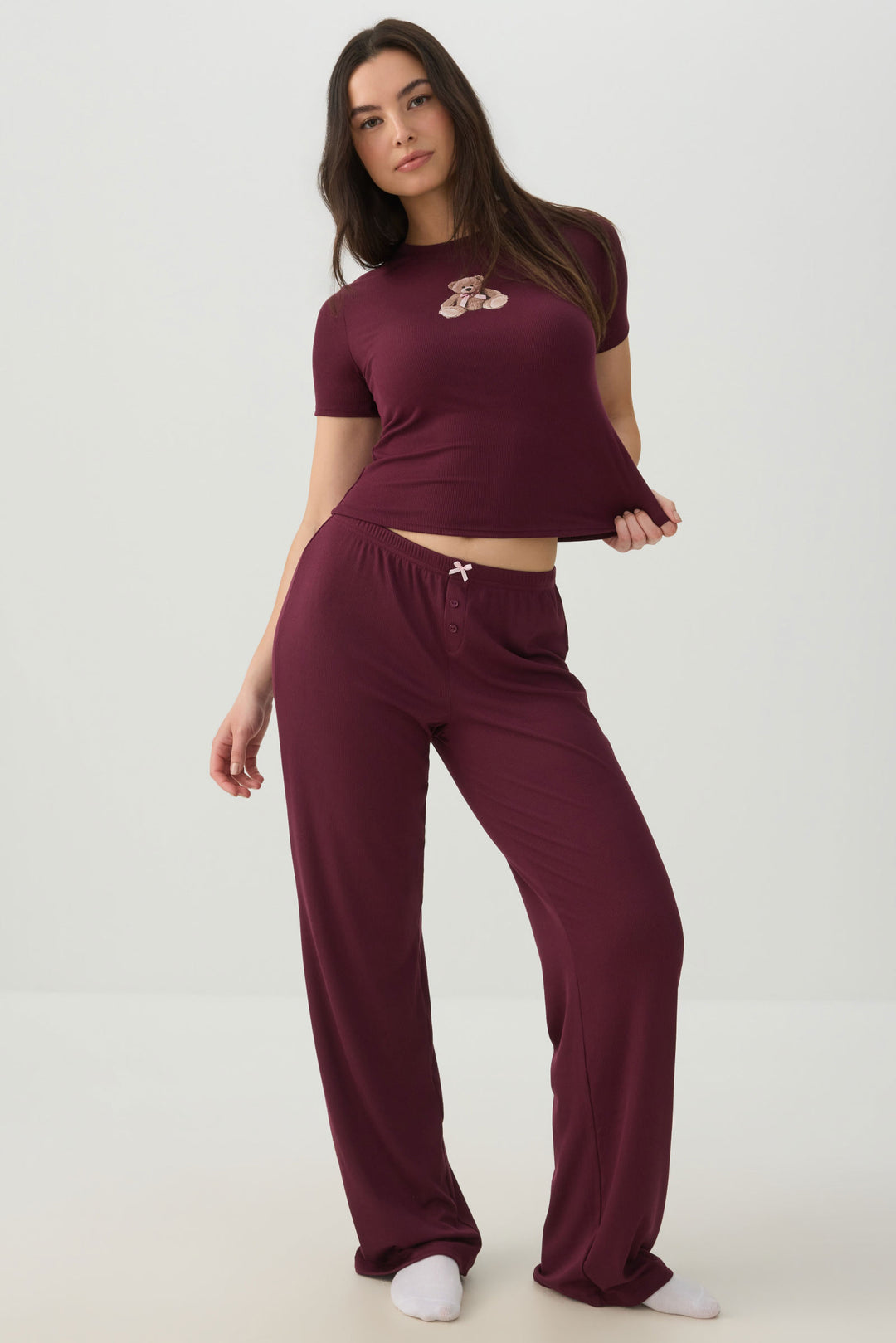 Super Soft Rib Pajama Pants
