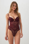 Lace Push Up Bodysuit