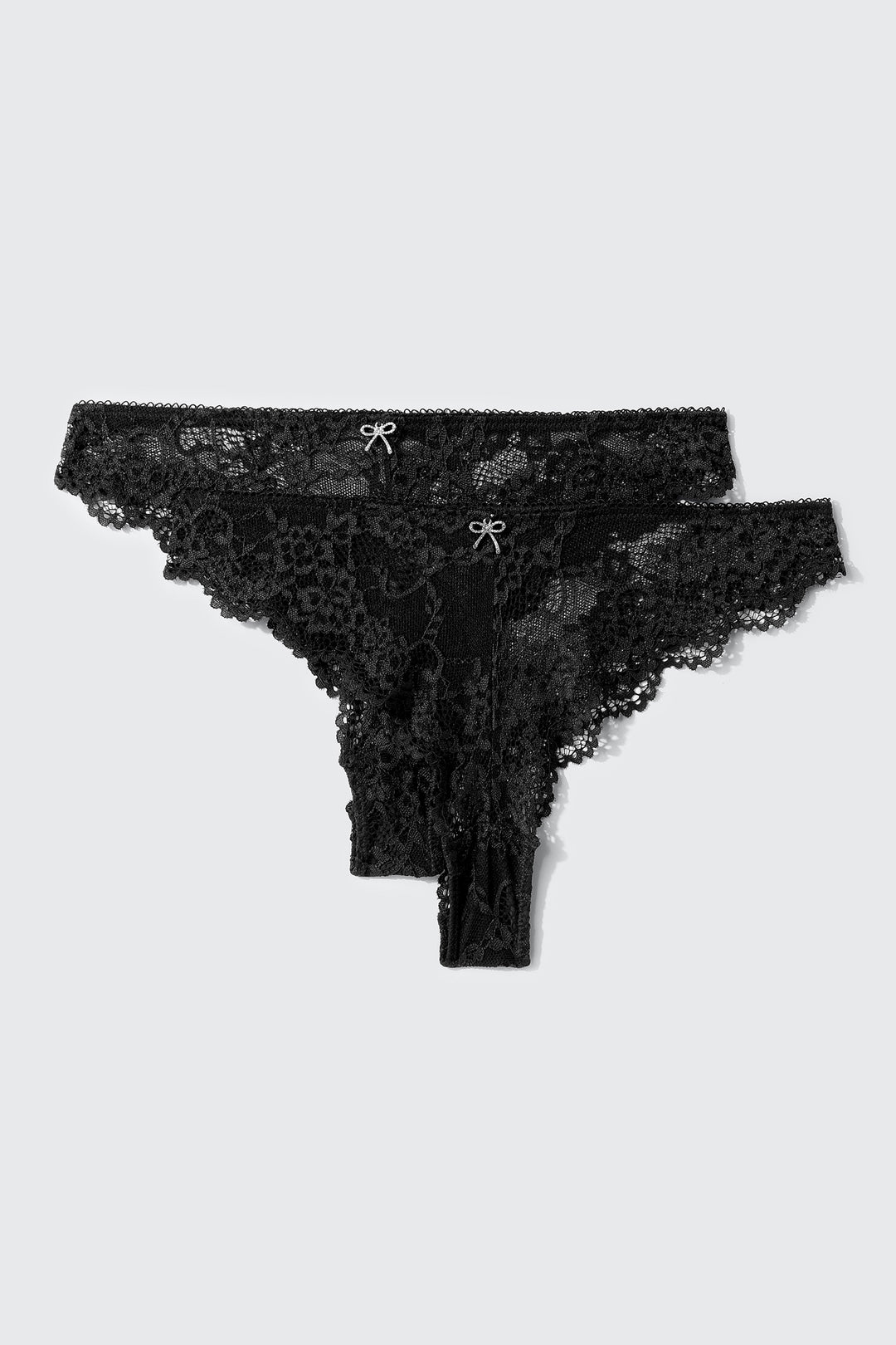 2-Pack Lace Cheeky Panties