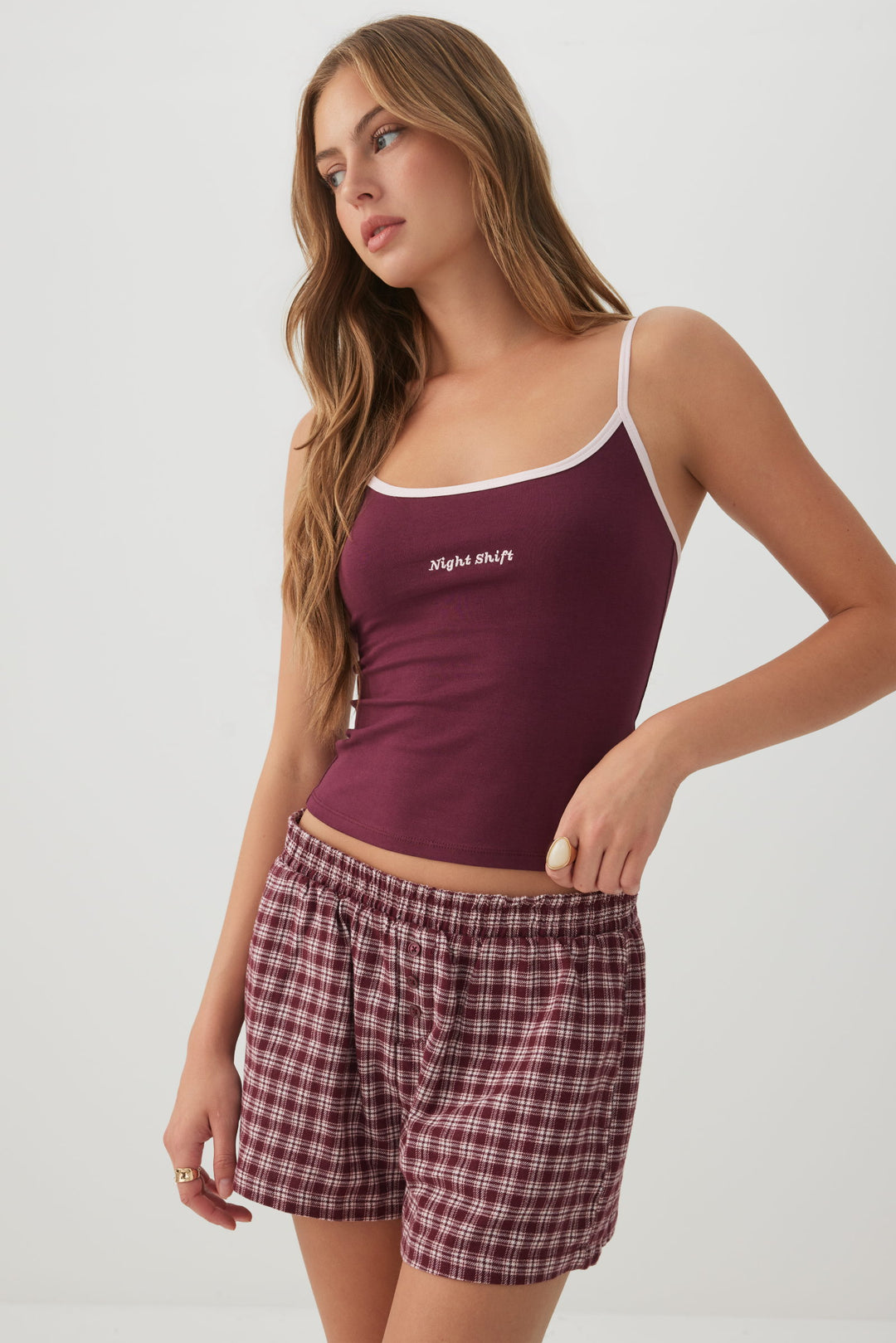 Organic Cotton PJ Tank Top