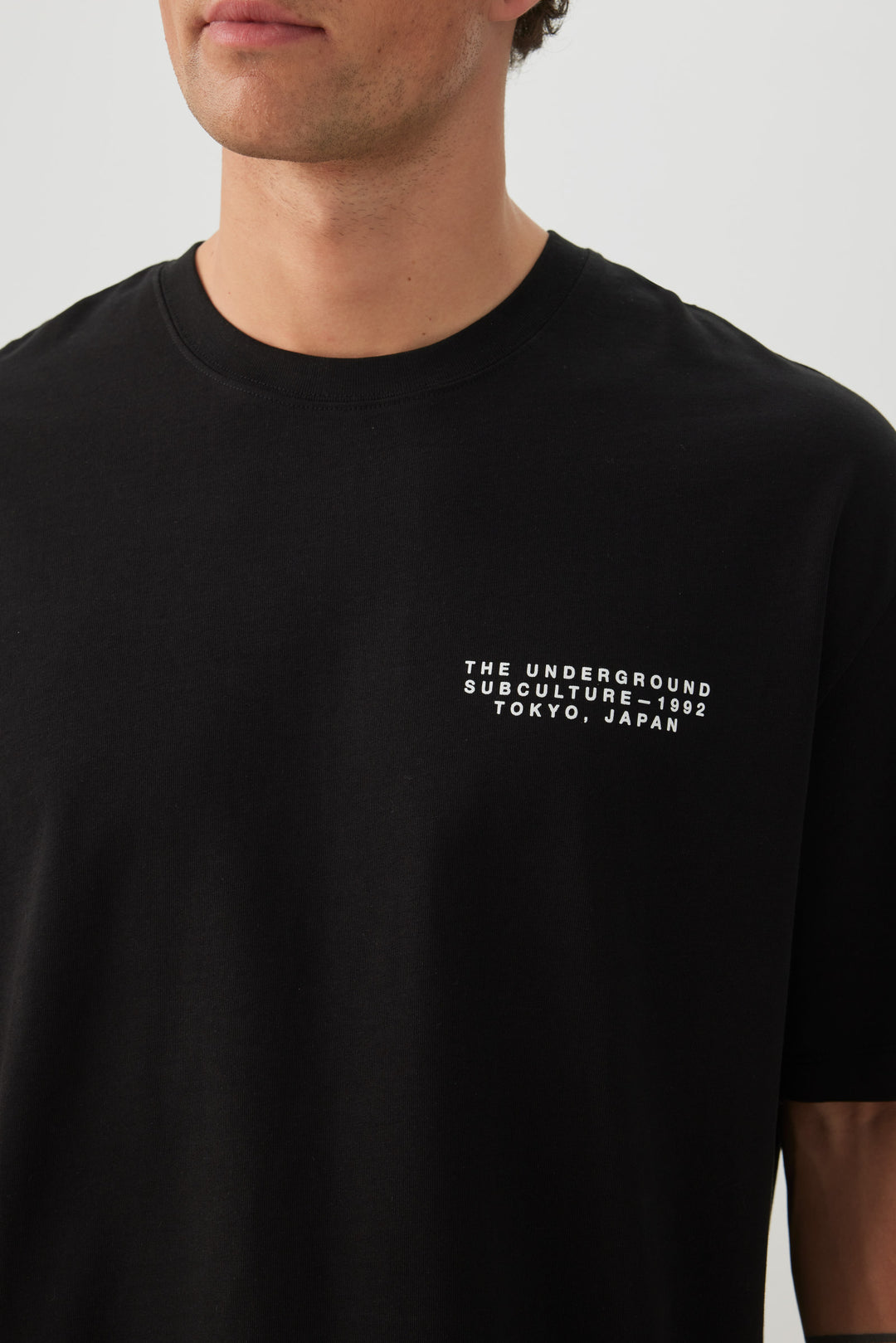 T-shirt ample graphique