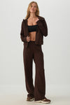 camactive™ Straight Leg Waffle Knit Pants