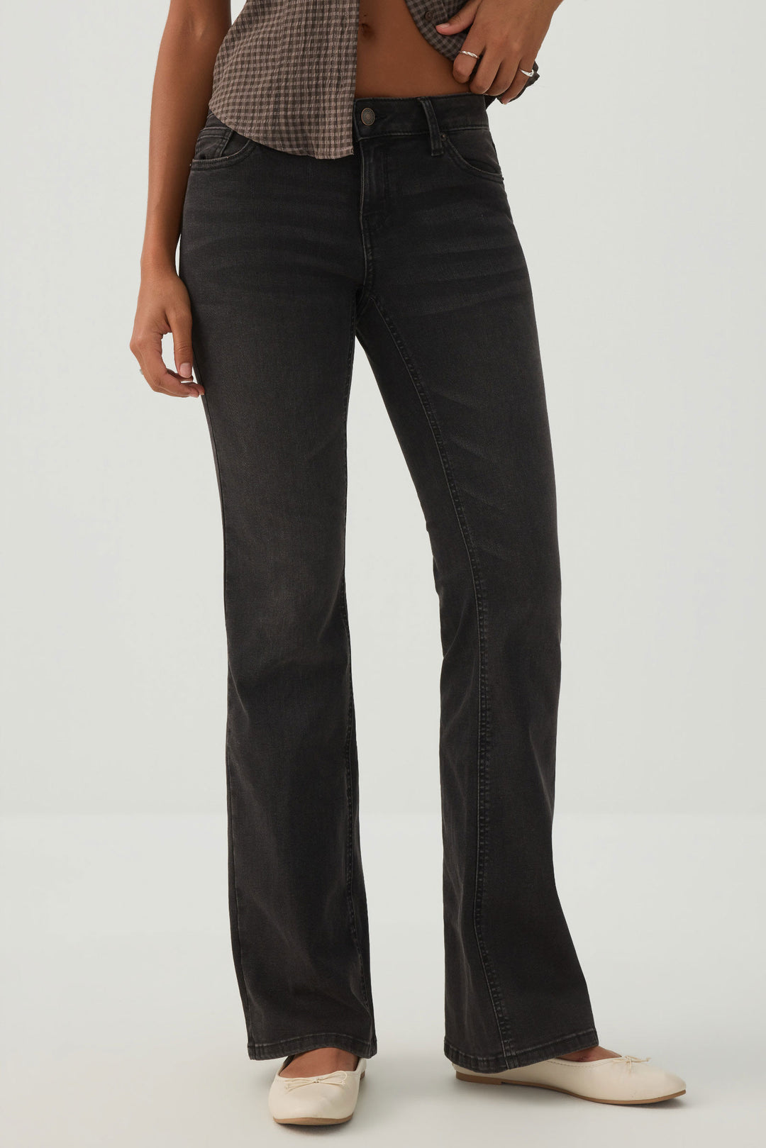The Idol Fit Low Rise Flare Jean