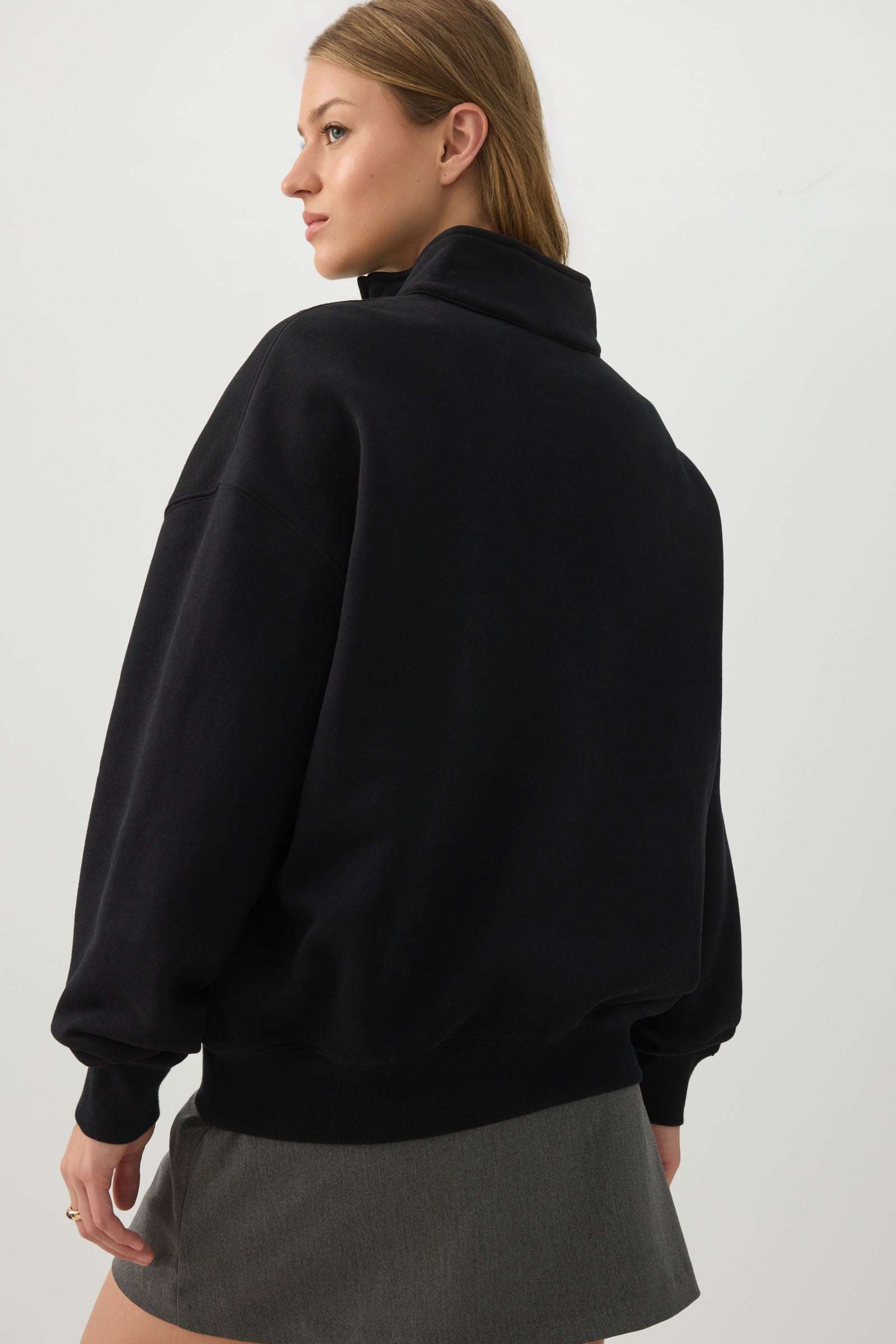 MADESOFT™ Fleece Oversized Half Zip Sweatshirt | Ardene