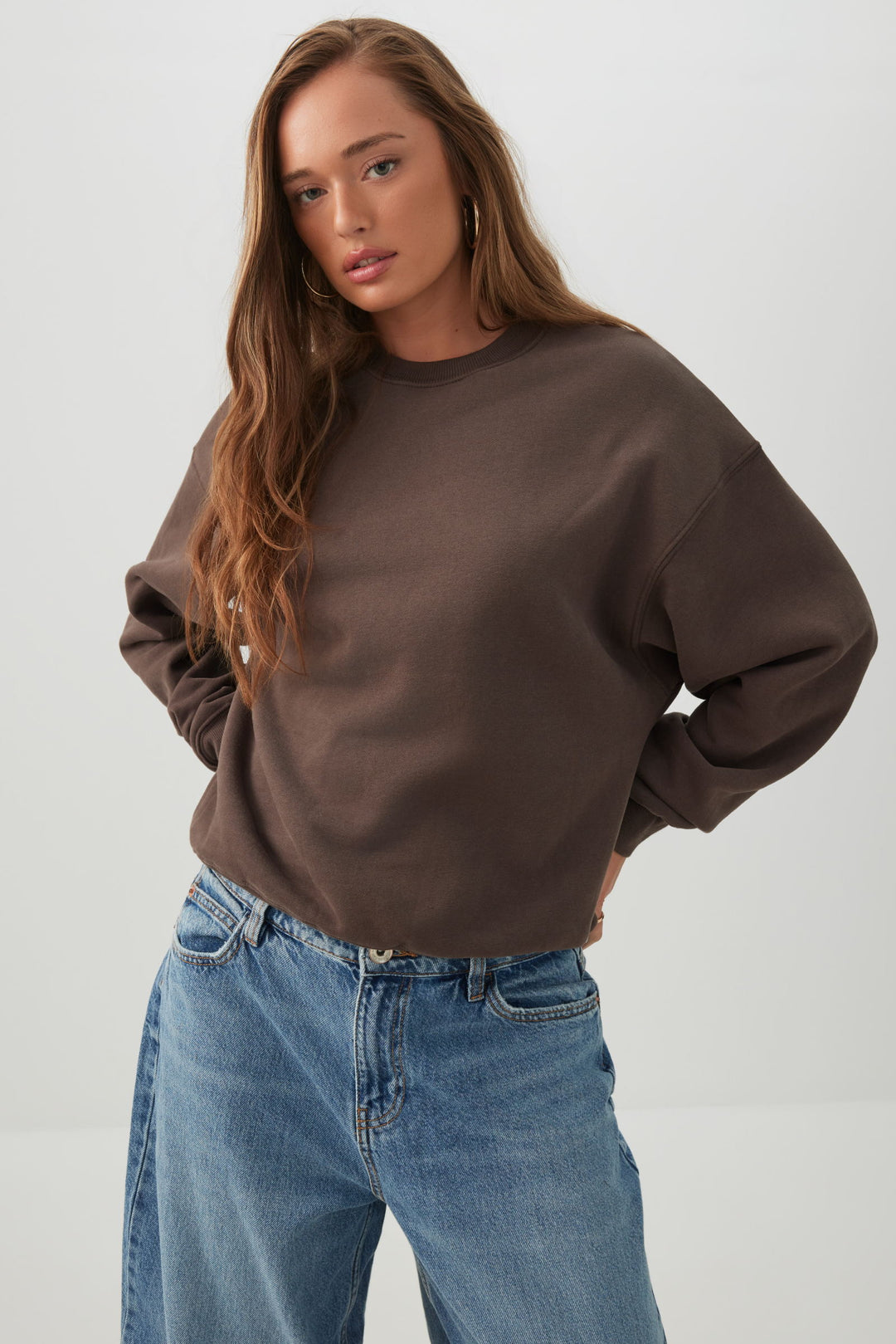 MADESOFT™ Fleece Crew Neck Sweatshirt